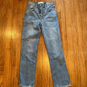 Aritzia Blue Denim Pants